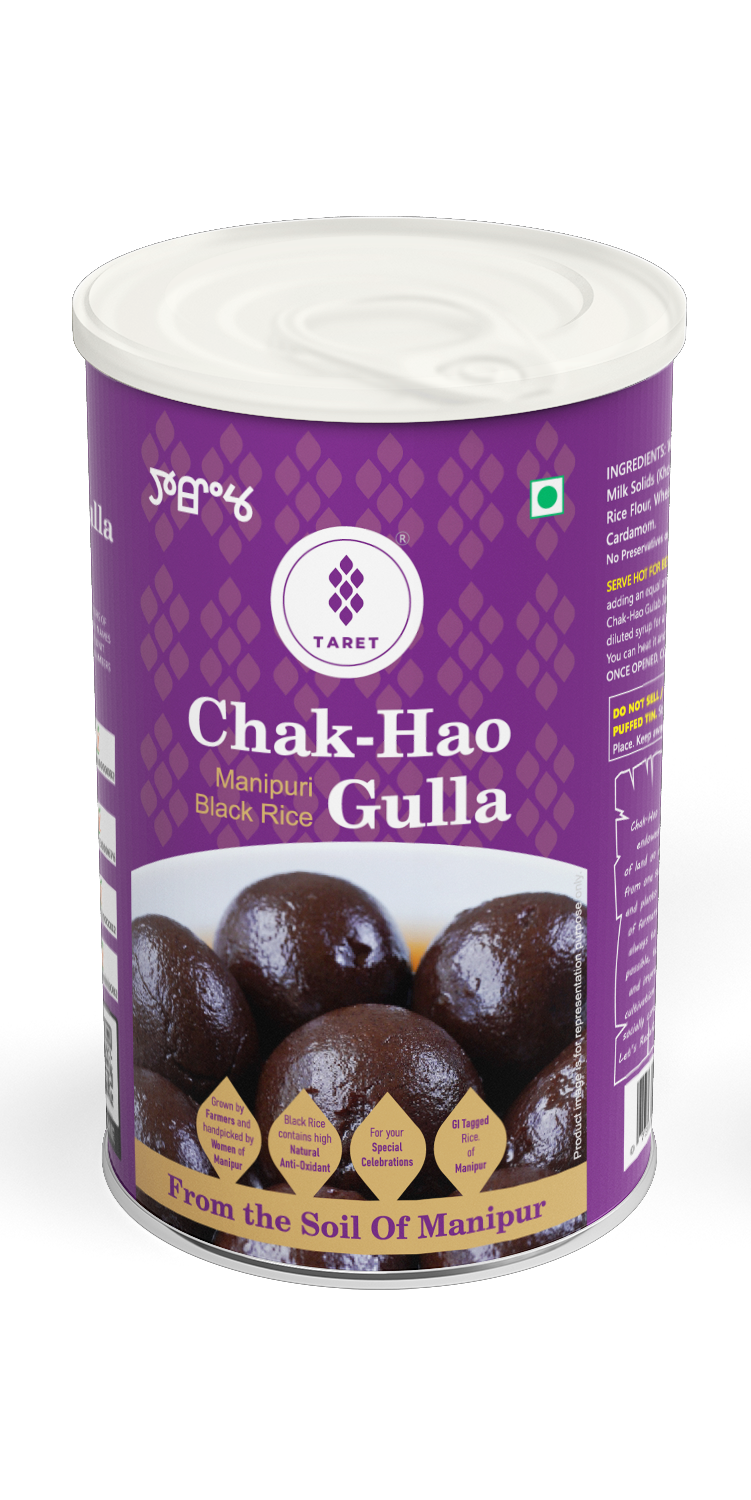 Manipuri Black Rice Gulab Jamun _ Chak-Hao Gulla